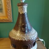 Large vintage ceramic lamp stand70'S