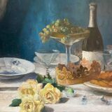 Nature morte signée de 1933