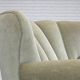 1970s, Danish relax armchair, light green furniture velour