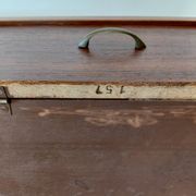 Coiffeuse scandinave en placage teck - années 60
