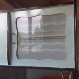 Buffet in green formica.