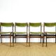 4 chaises danoise en palissandre 1960