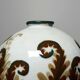 Small porcelain ball vase Tharaud Limoges circa 1920-1940