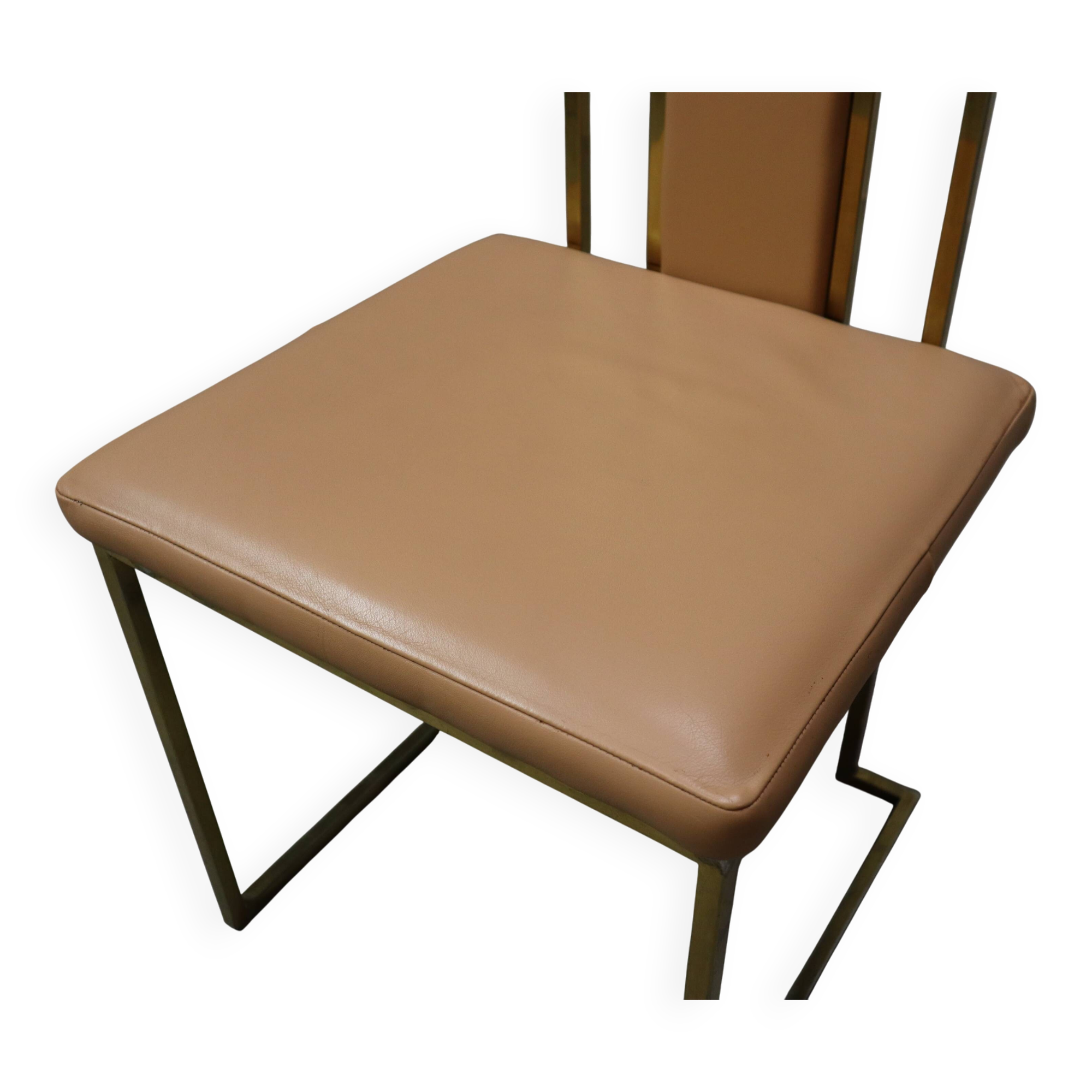 Set of 6 dining chairs by Renato Zevi, Italy 1970s