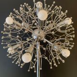 Gaetano Sciolari Lampadaire spoutnik , luminaire design 1970 sputnik