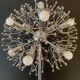 Gaetano Sciolari Floor lamp sputnik , luminaire design 1970 sputnik