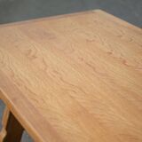 Table de ferme ancienne en bois, table bois, table de salle à manger, brutaliste, chalet, campagne,
