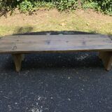 Banc sapin