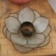 Bougeoir fleur de lotus en nacre