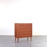Mid-Century Danish Teak Chest of Drawers, 1960s