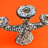 1960s Pair of Ceramic Candlesticks