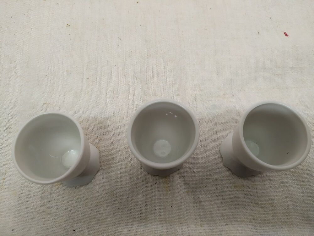 White porcelain shells