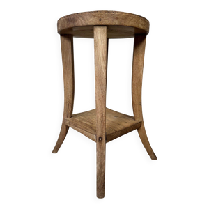 Ancien table d'appoint - ronde