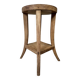 Old round side table