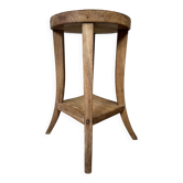 Old round side table