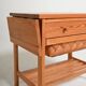 Table d'appoint en pin scandinave, années 1950