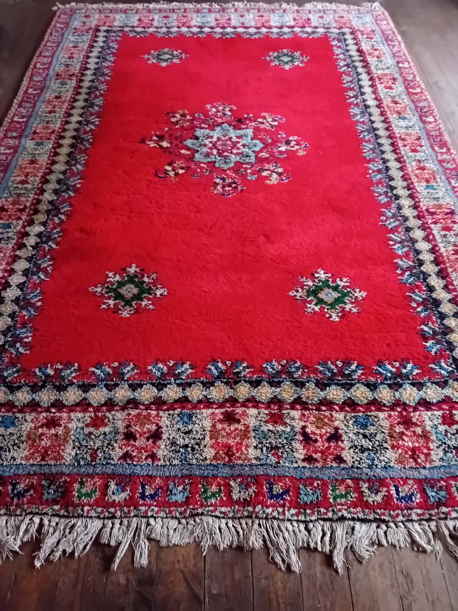 Handmade Berber rug Rabat 300x205cm
