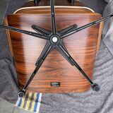 Vitra Eames Lounge Chair XL + Ottoman, Cognac leather & Santos Rosewood