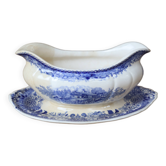 Old villeroy and boch ceramic sauce boat burgenland model
