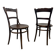 Set of 2 dining chairs by J&J Kohn