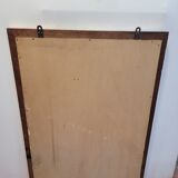 Miroir ancien en bois doré 66x91cm