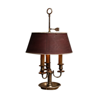 Lampe bouillotte XIXème 3 feux