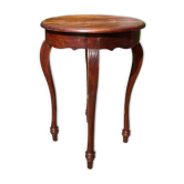 Antique wooden pedestal table