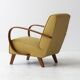 Jindrich Halabala h-410 armchair, 1930s