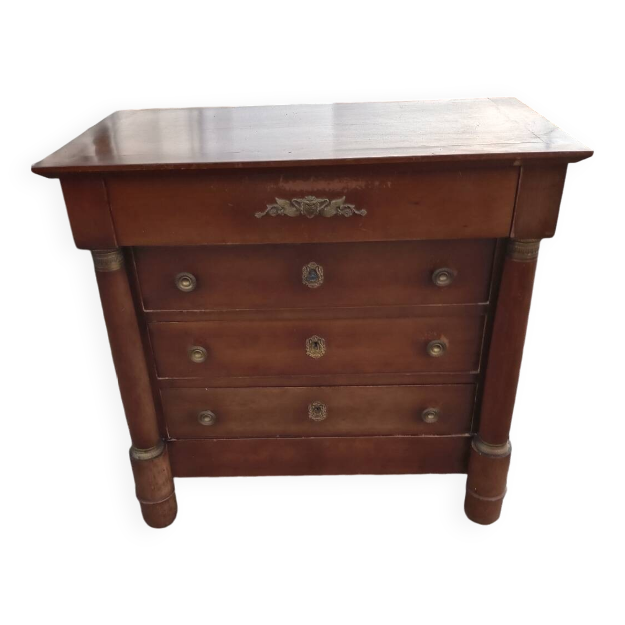 Empire style chest of drawers
