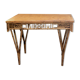 Table ou bureau vintage art deco en bambou