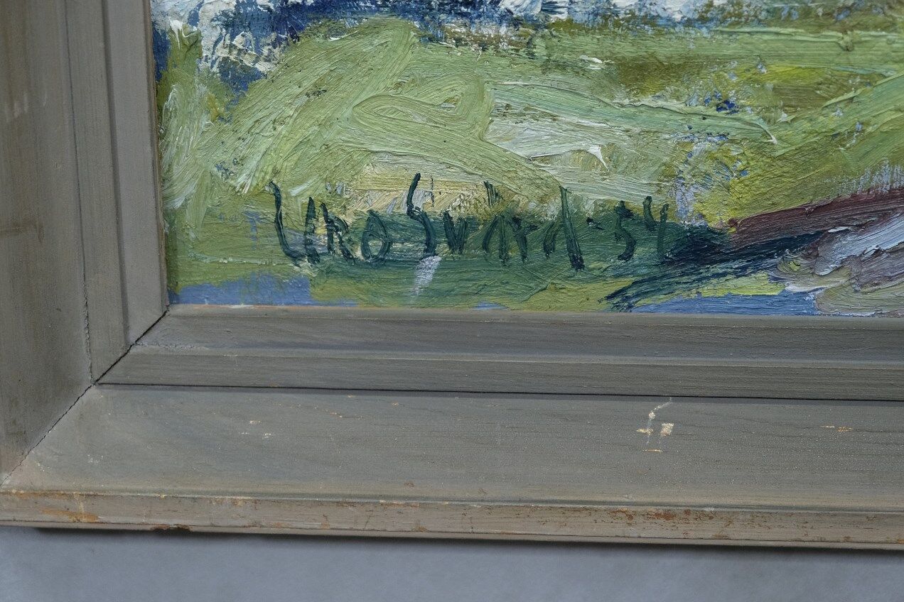 Uno Svärd, Swedish modern landscape, 1954