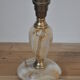 Lamp base in onyx and brass 60s