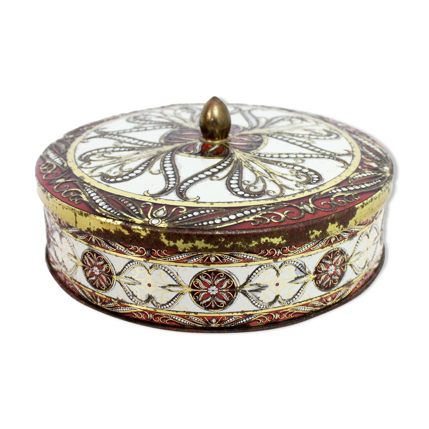 Old delacre box, art nouveau