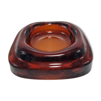 Amber glass pocket tray