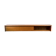 Minimalist XL lowboard, walnut and zebrano, 1960s