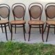 Set of 4 Thonet chairs nr 7 from 1865 ca