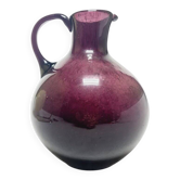 Vintage Polish jug by Zbigniew Horbowy for Sudety Glassworks, 1970s