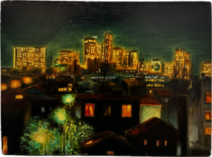 Tableau La Défense 1990