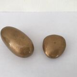 Bronze pebbles by Marjatta Weckström 80s