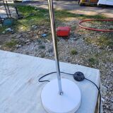 Adjustable Floor Lamp Iron and Chrome