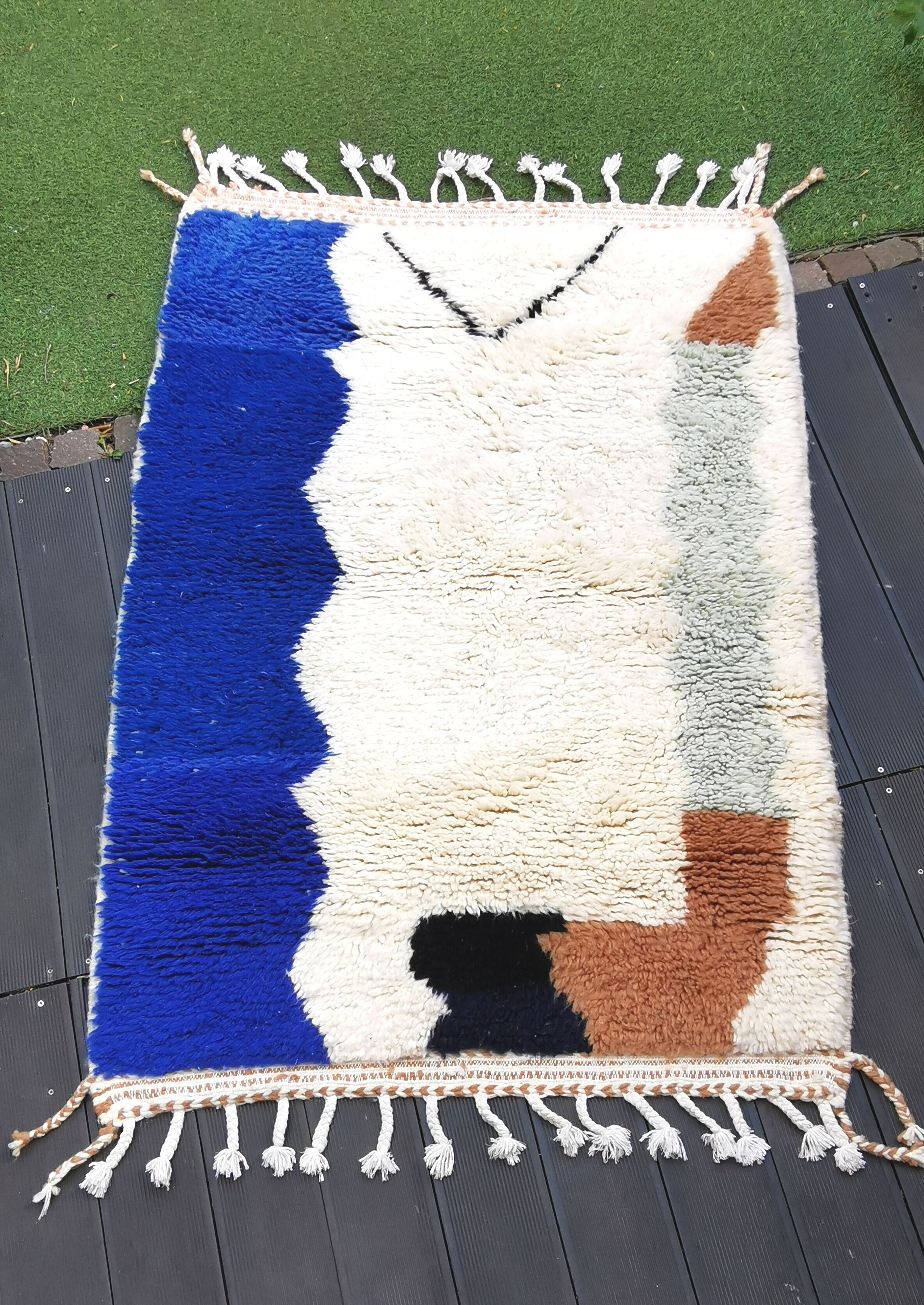 Berber carpet beni ouarain 111x160cm