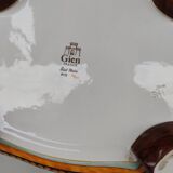 Gien earthenware jardinière, Renaissance model, 20th century.