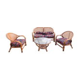 Rattan lounge