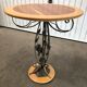 Art deco style pedestal table
