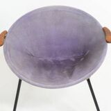 Pair of “Balloon” chairs by Hans Olsen for Lea  Design (Denmark, 1950s).