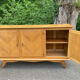 Vintage enfilade with tapered legs.