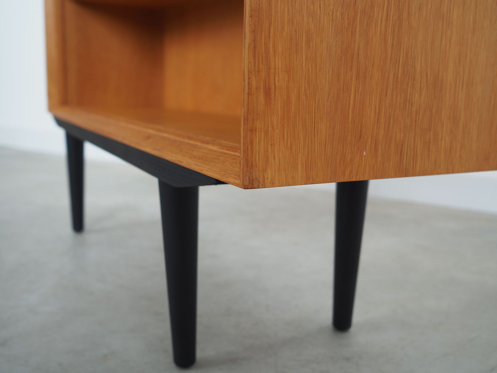 Ash bookcase, Danish design, 1970s, production Denmark