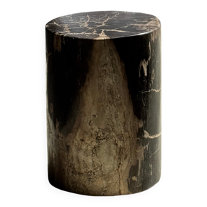 table d'appoint en bois - noire