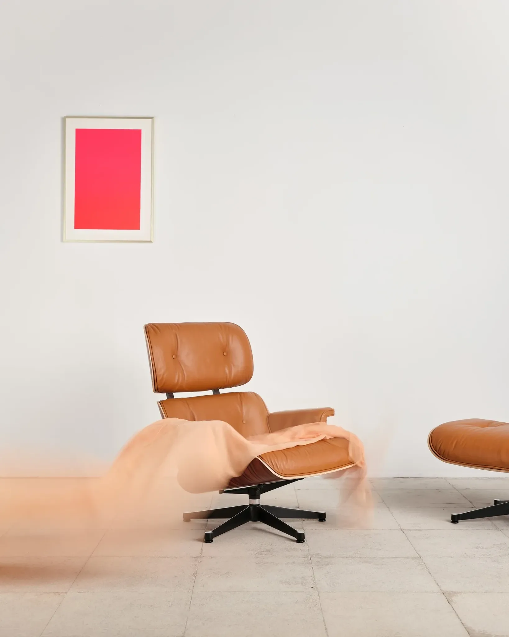 Lounge Chair and ottoman in rosewood by Charles & Ray Eames, Vitra