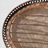 Fauteuil ' paon ' Emmanuelle XL. Vintage 70s